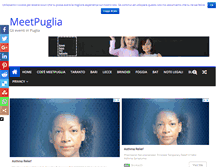 Tablet Screenshot of meetinpuglia.com